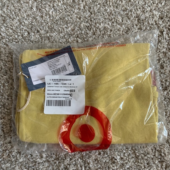 NWT Women's Slim Fit Camisole - Universal Thread™ in Lime Green - XL - Picture 5 of 5